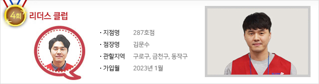 리더스 클럽 4회 287호점